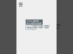 CYW11Y Universalflüssigkeitsspannungsübertrager Spannungsbereich 0-0,5-50mH2O zur Spannungsmessung